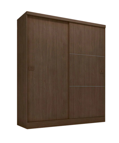 Elis Two Door Sliding Wardrobe with 2 Drawers